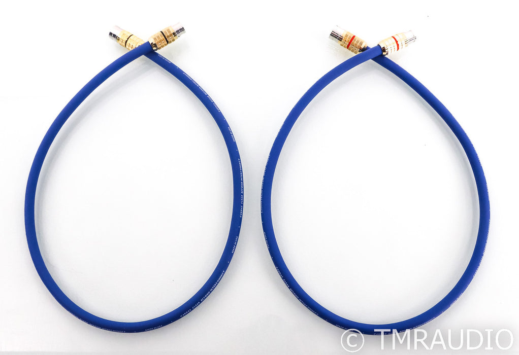 Cardas Clear Beyond XLR Cables; 1m Pair Balanced Interconnects (Open Box)