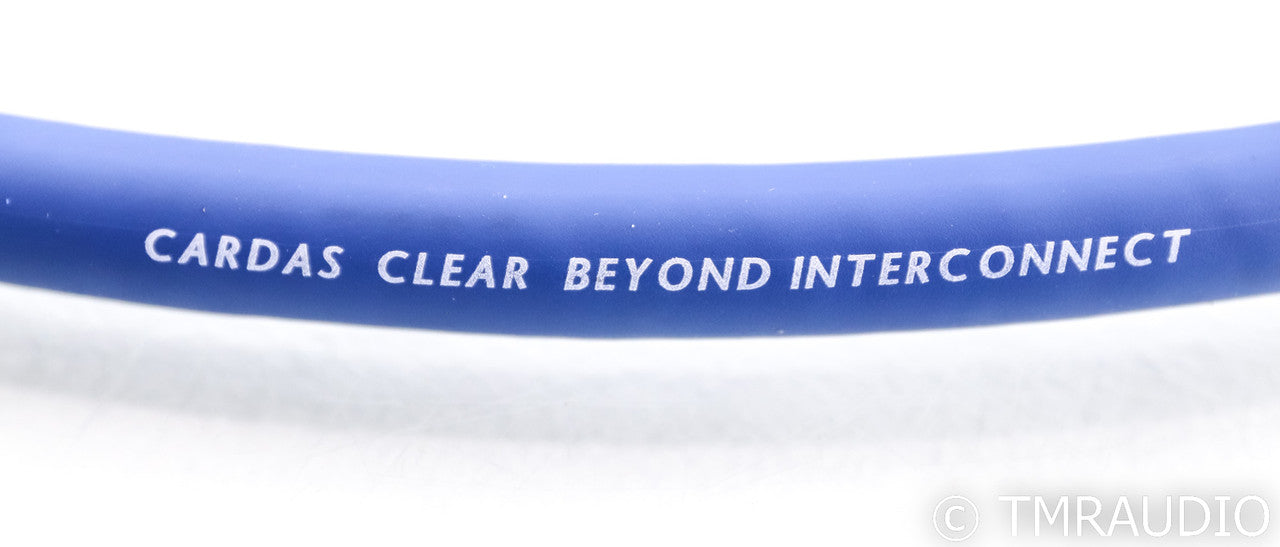 Cardas Clear Beyond XLR Cables; 1m Pair Balanced Interconnects (Open Box)