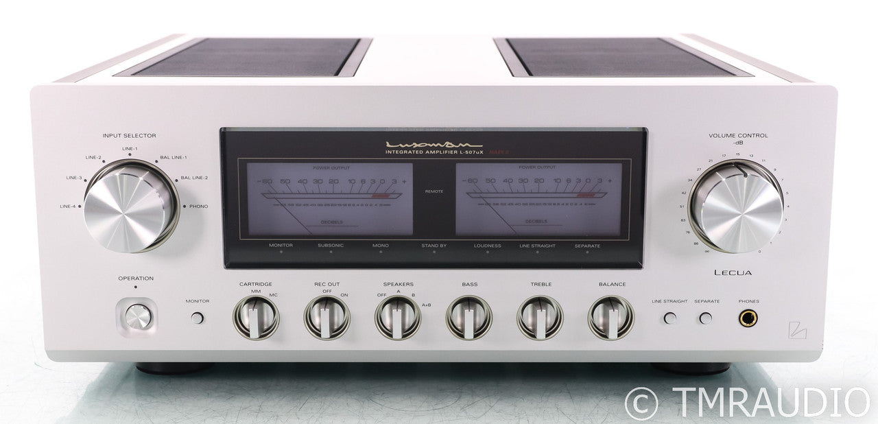 Luxman L-507uXII Stereo Integrated Amplifier; L507uX Mk2; Remote