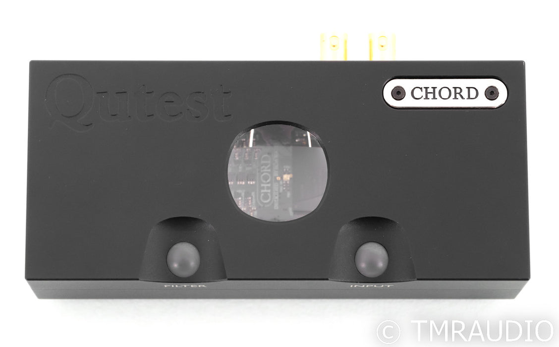 Chord Electronics Qutest DAC; D/A Converter; Black