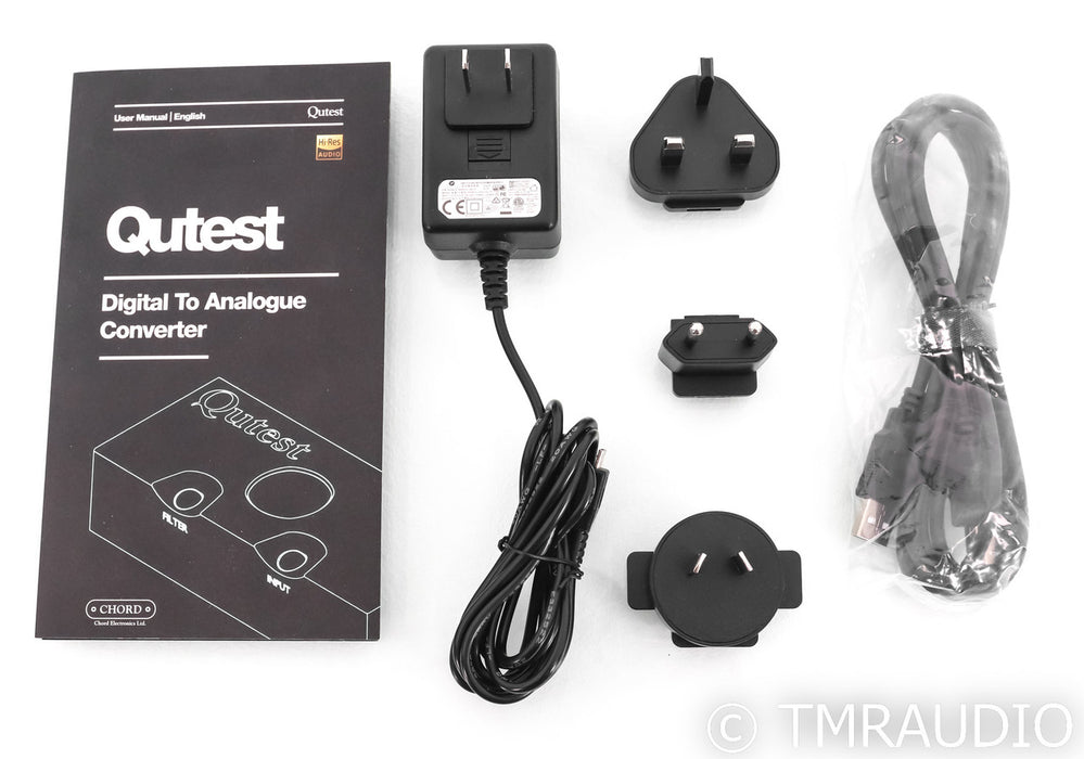 Chord Electronics Qutest DAC; D/A Converter; Black