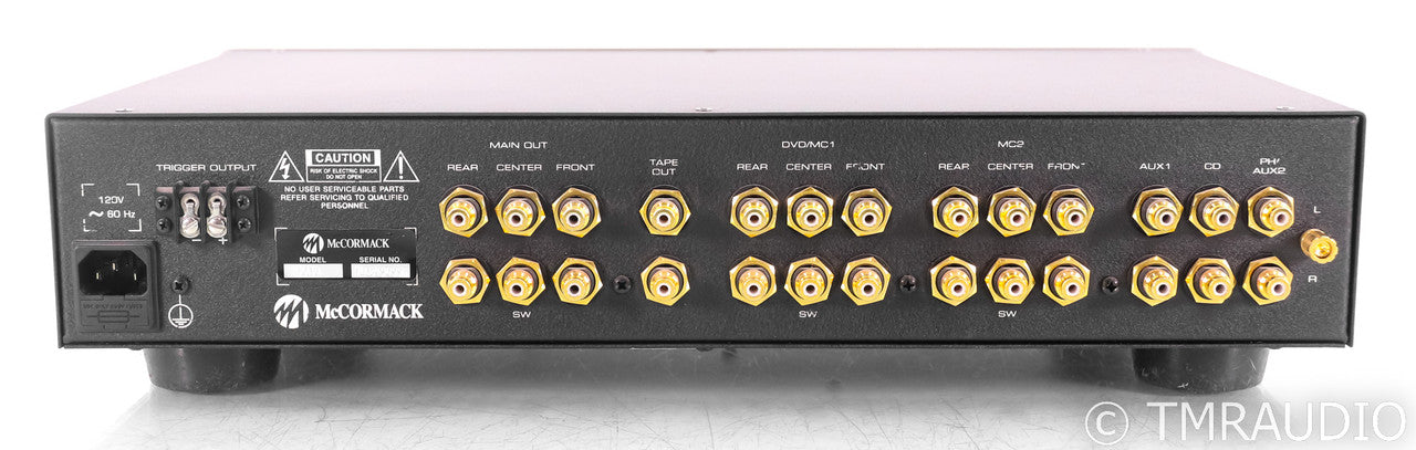 McCormack MAP-1 6-Channel Preamplifier; Remote; MAP1; Silver