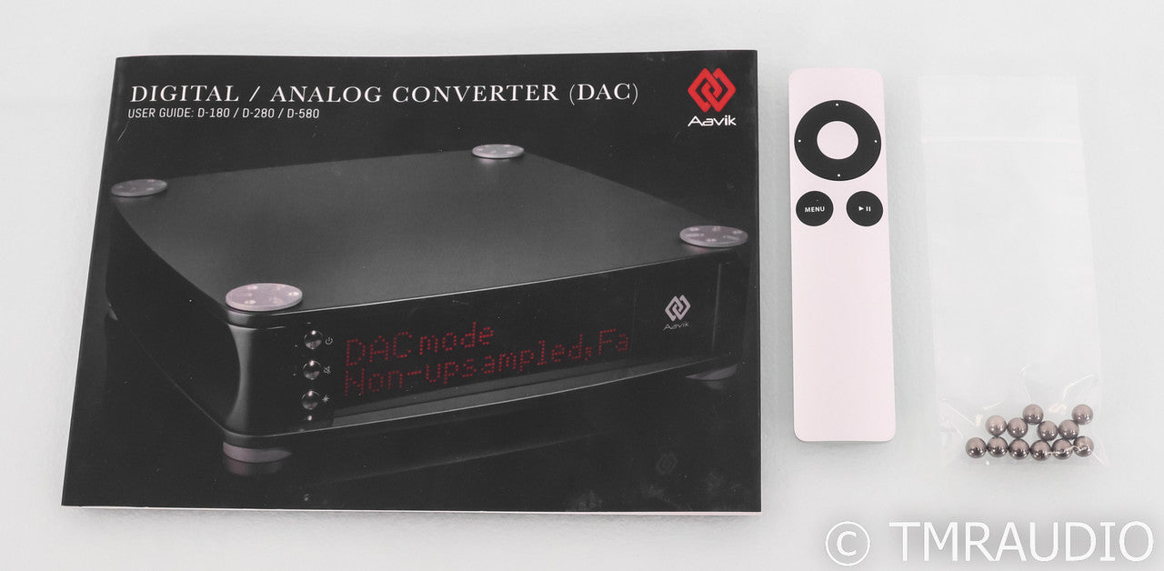 Aavik DAC D-580 D/A Converter; D580; USB; Remote