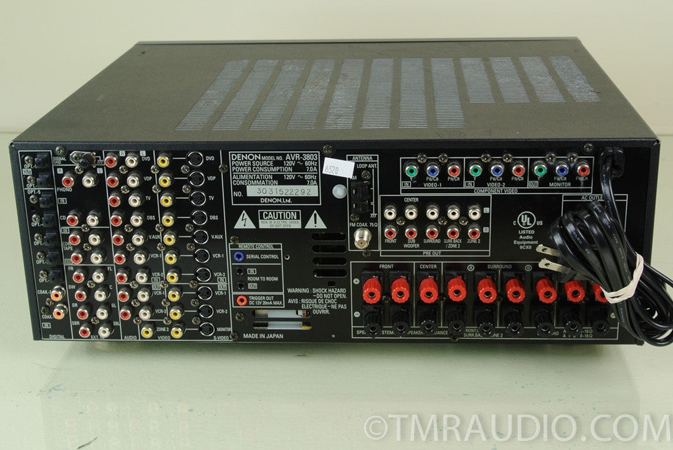Denon AVR-3803 Home Theater Receiver