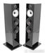 B&W 703 S2 Floorstanding Speakers; Gloss Black Pair