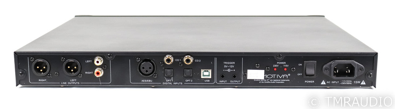 Emotiva XDA-2 Gen 2 DAC; D/A Converter; Remote