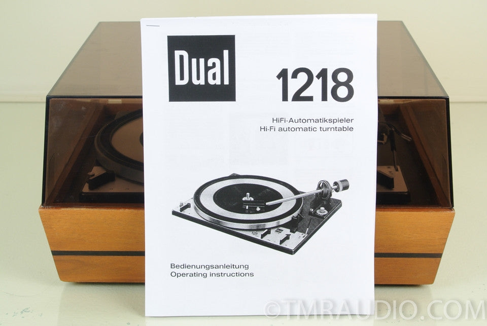 Dual 1218 Vintage Turntable