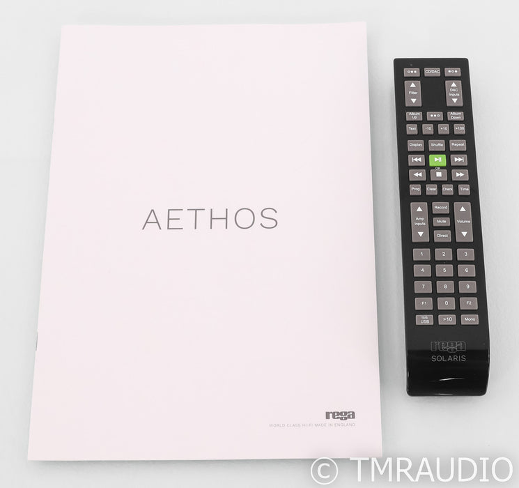 Rega Aethos Stereo Integrated Amplifier; Remote