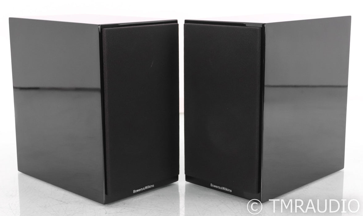 B&W 707 S2 Bookshelf Speakers; S-2; Piano Black Pair