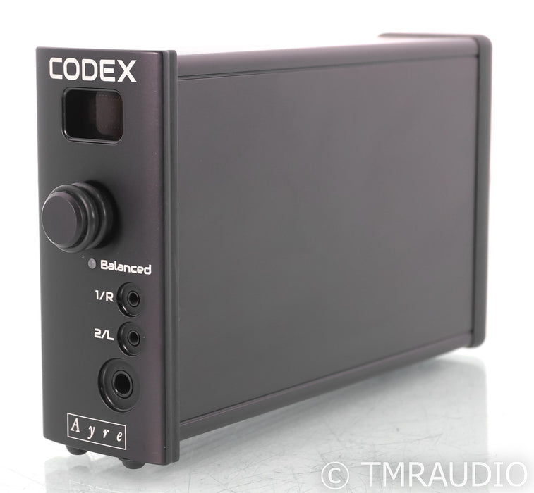 Ayre Codex Headphone Amplifier / DAC; D/A Converter; Black