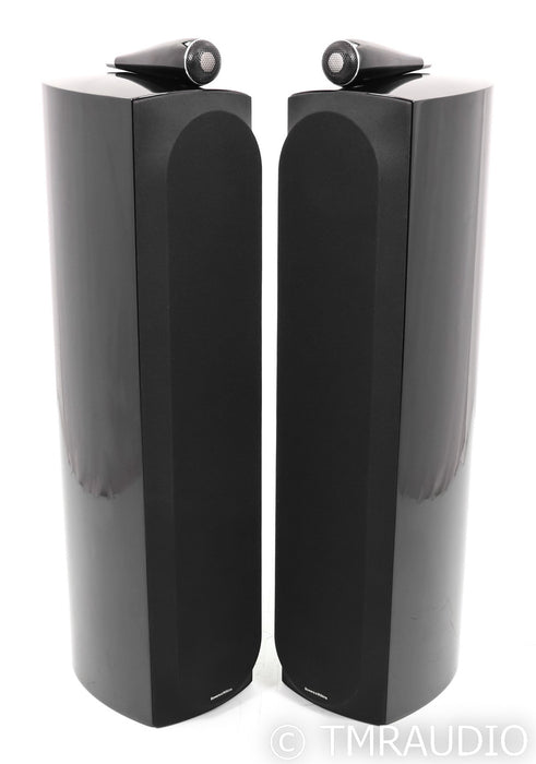 B&W 804 D3 Floorstanding Speakers; D-3; Piano Black Pair