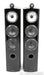 B&W 804 D3 Floorstanding Speakers; D-3; Piano Black Pair