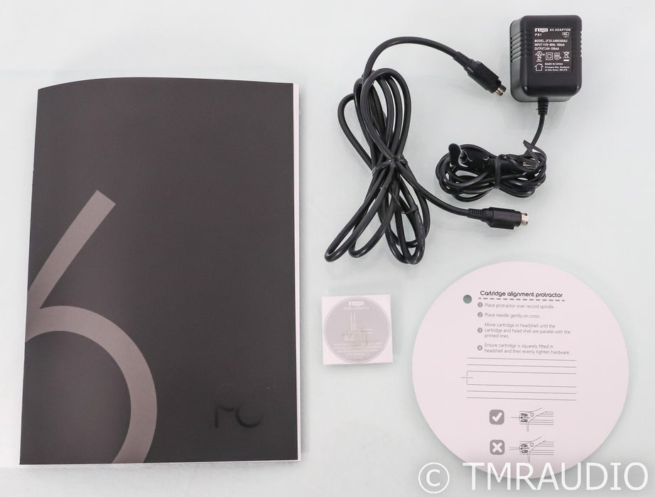Rega P6 Turntable; RB330 Tonearm; Exact 2 MM Cartridge; Neo Power Supply; Black