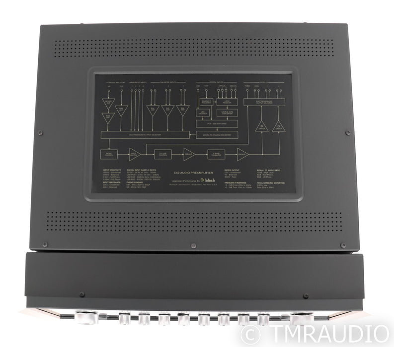 McIntosh C52 Stereo Preamplifier; C-52; DAC; Remote