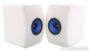 KEF LS50 Bookshelf Speakers; White Pair; LS-50