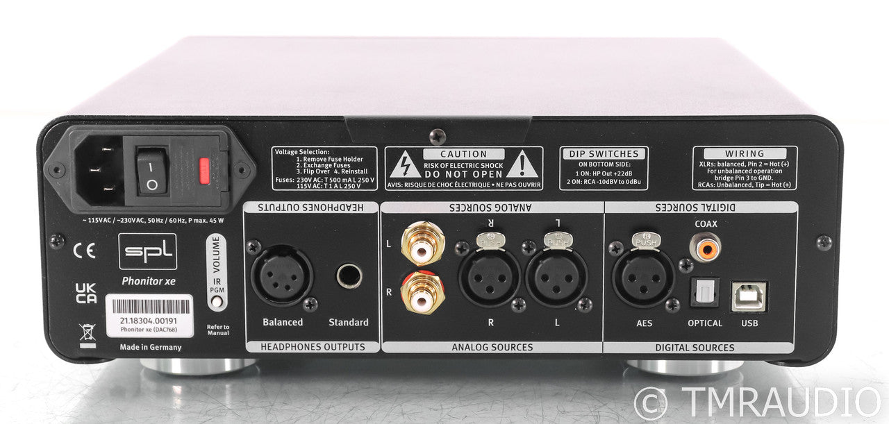 SPL Phonitor xe Headphone Amplifier; Black (Open Box)