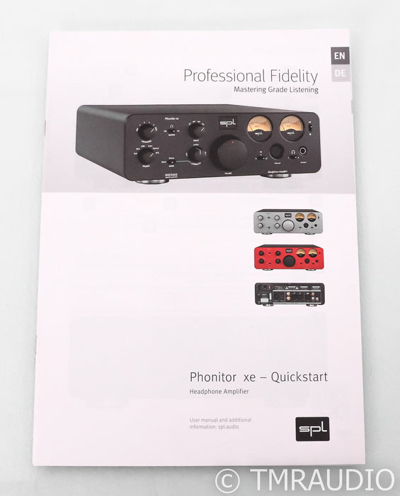 SPL Phonitor xe Headphone Amplifier; Black (Open Box)