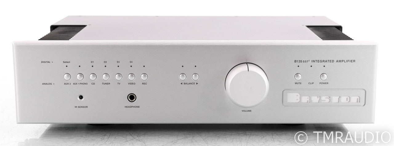 Bryston B135 SST2 Stereo Integrated Amplifier; 17"; Silver (No Remote)