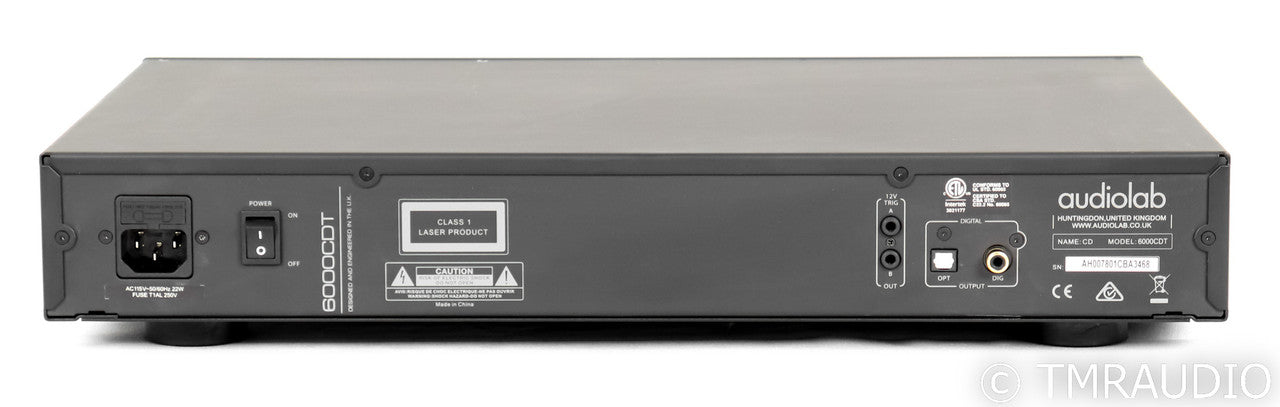 Audiolab 6000CDT CD Transport; 6000-CDT; Remote