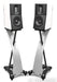 Raidho D1.1 Bookshelf Speakers; D-1.1; White Pair w/ Stands