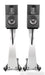 Raidho D1.1 Bookshelf Speakers; D-1.1; White Pair w/ Stands