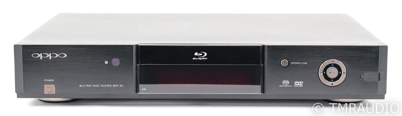 Oppo BDP-83 Special Edition CD / Blu-ray Player; Remote; BDP83SE