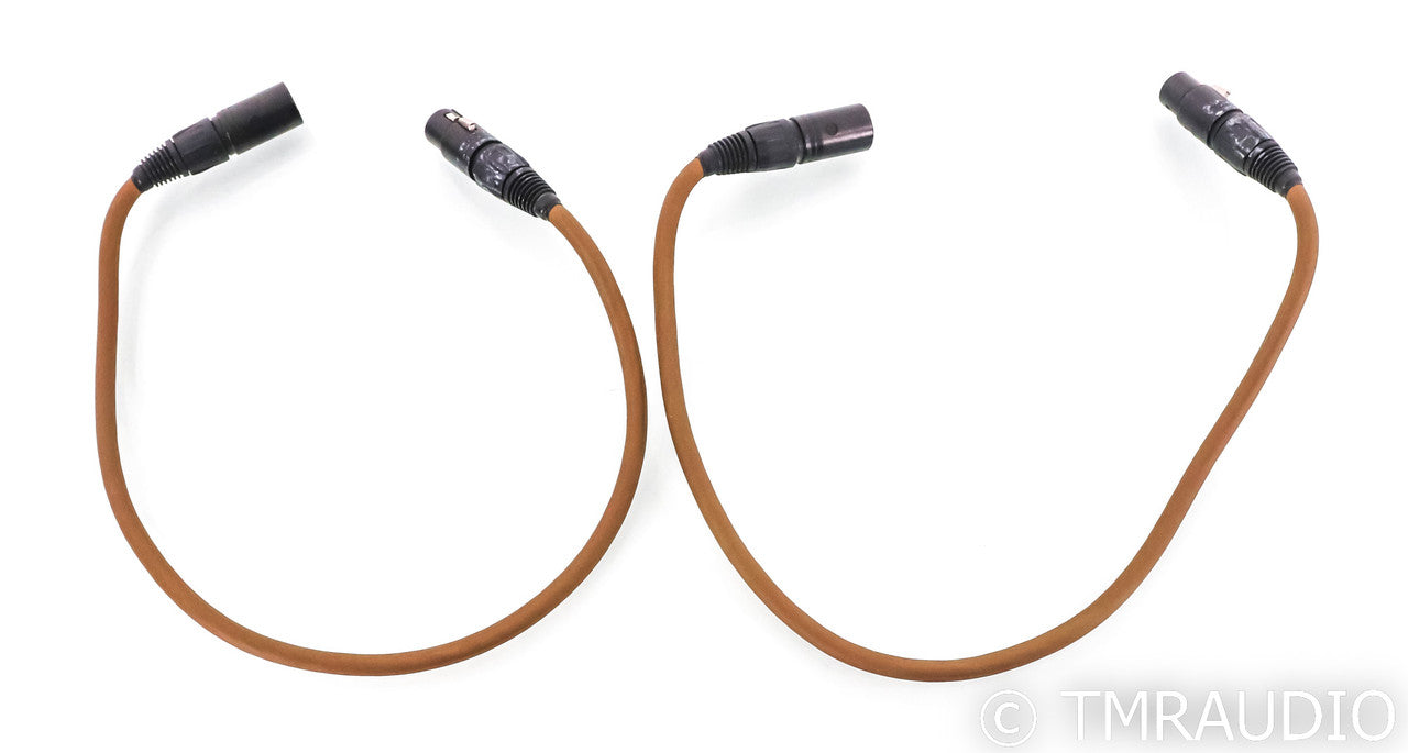 Van Den Hul MC Integration Hybrid XLR Cables; 2ft Pair Balanced Interconnects
