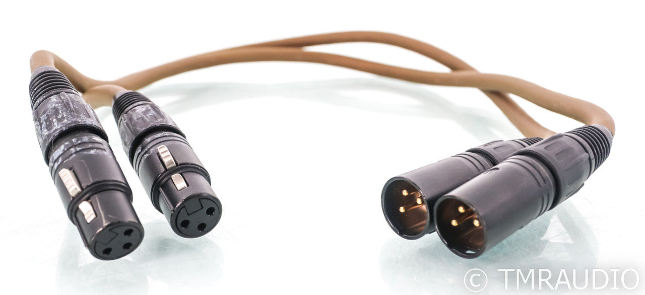 Van Den Hul MC Integration Hybrid XLR Cables; 2ft Pair Balanced Interconnects