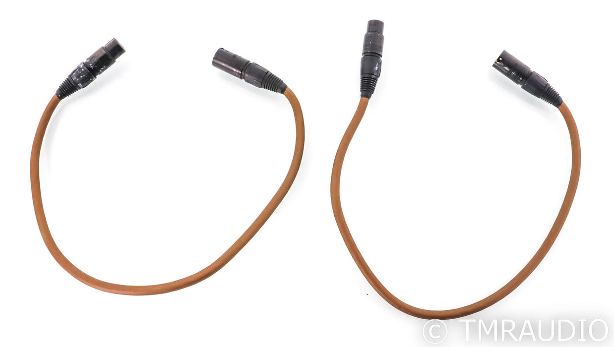 Van Den Hul MC Integration Hybrid XLR Cables; 2ft Pair Balanced Interconnects