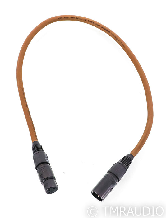 Van Den Hul MC Integration Hybrid XLR Cables; Single 2ft Balanced Interconnect