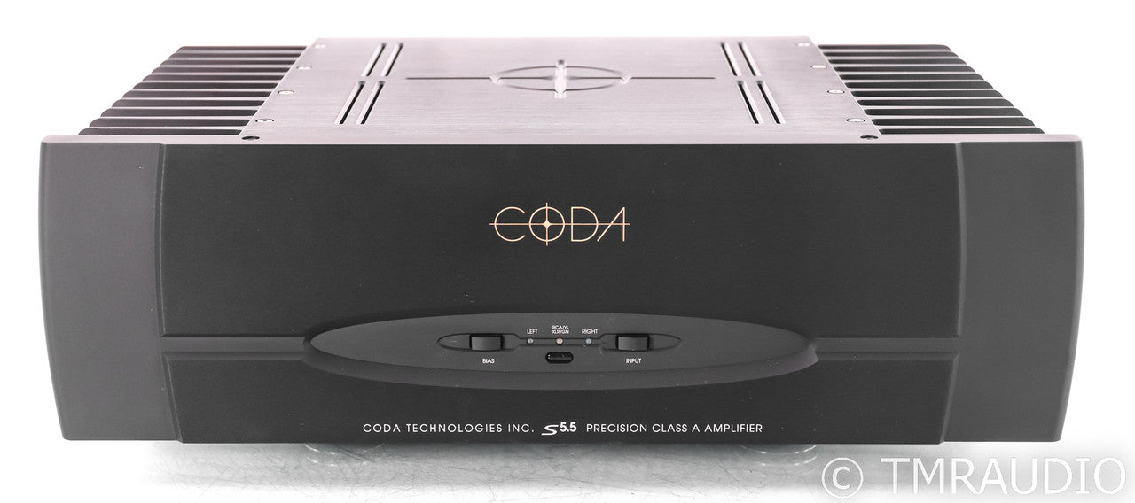 Coda S5.5 Stereo Power Amplifier; S-5.5