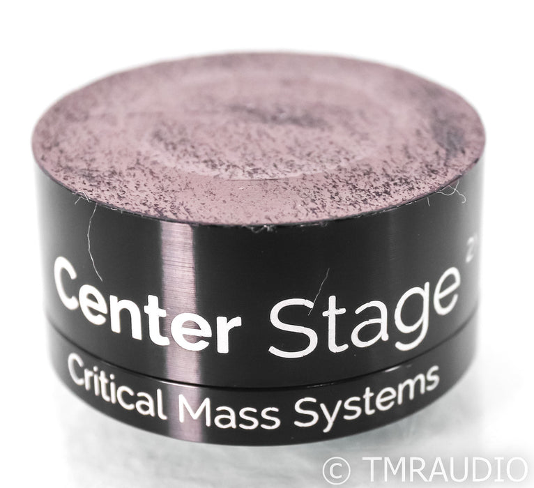 Critical Mass Systems Center Stage 2M 0.8 Isolation Footers; Set of Four (Open Box)