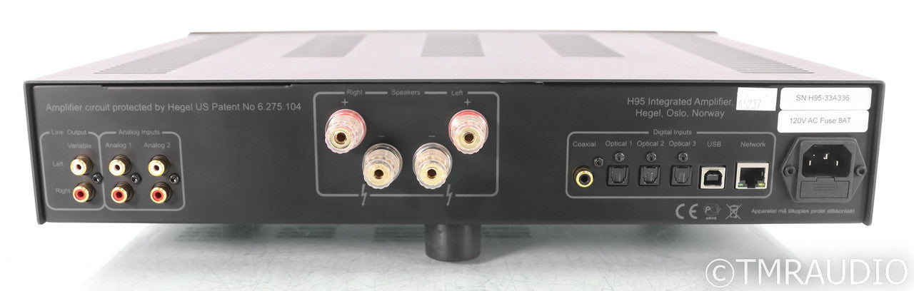Hegel H95 Stereo Integrated Amplifier; DAC; Streamer (No Remote)