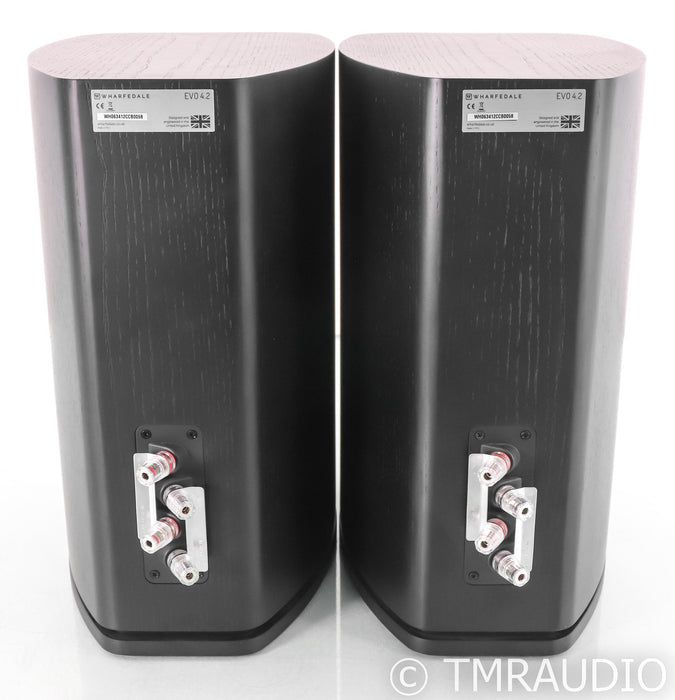 Wharfdale Evo 4.2 Bookshelf Speakers; Black Pair