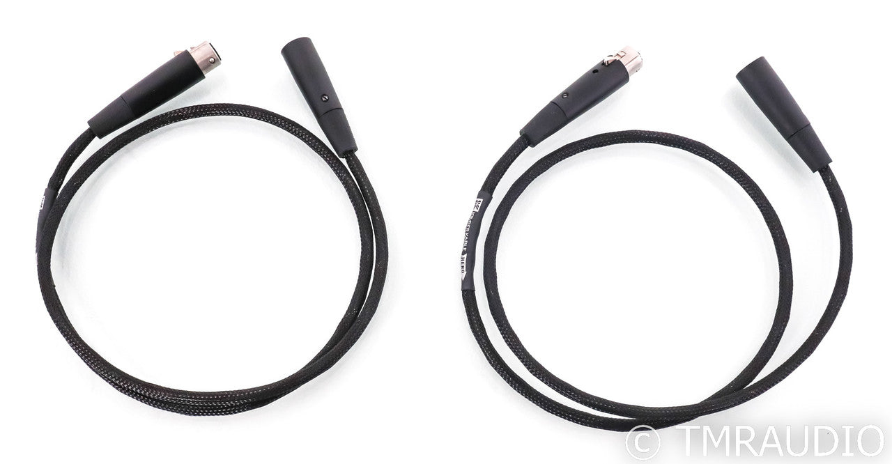 Kimber Kable Hero XLR Cables; 1m Pair Balanced Interconnects; Ascent Series