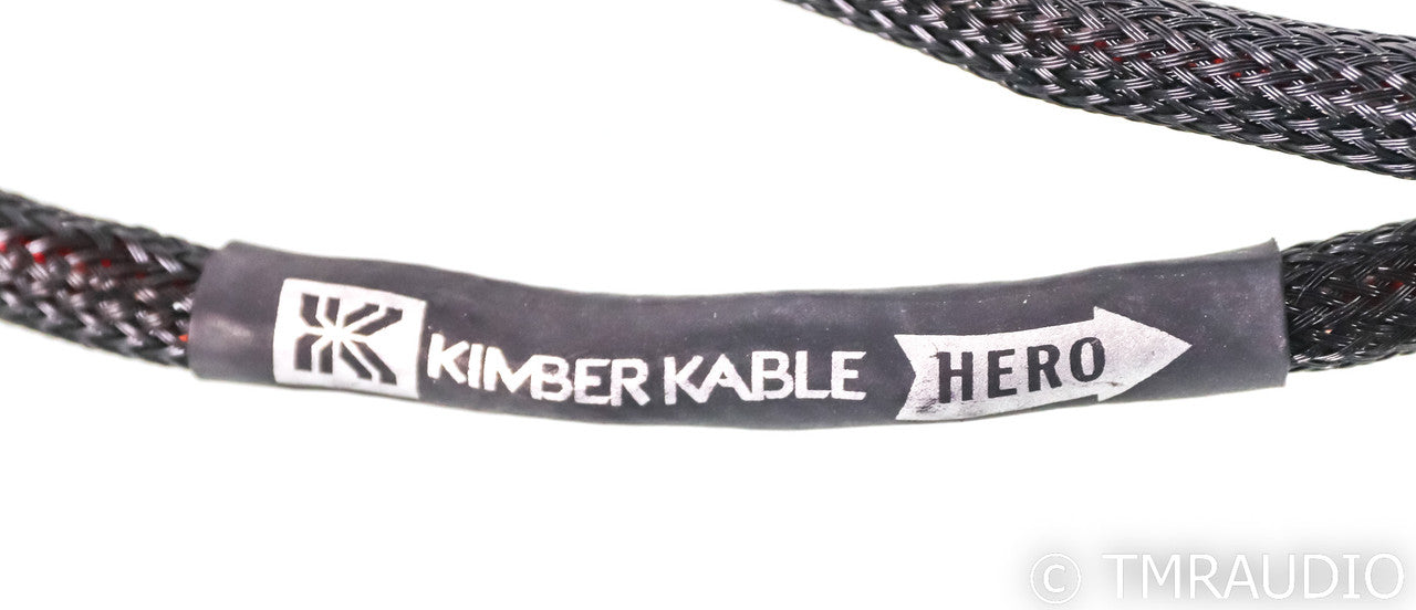 Kimber Kable Hero XLR Cables; 1m Pair Balanced Interconnects; Ascent Series