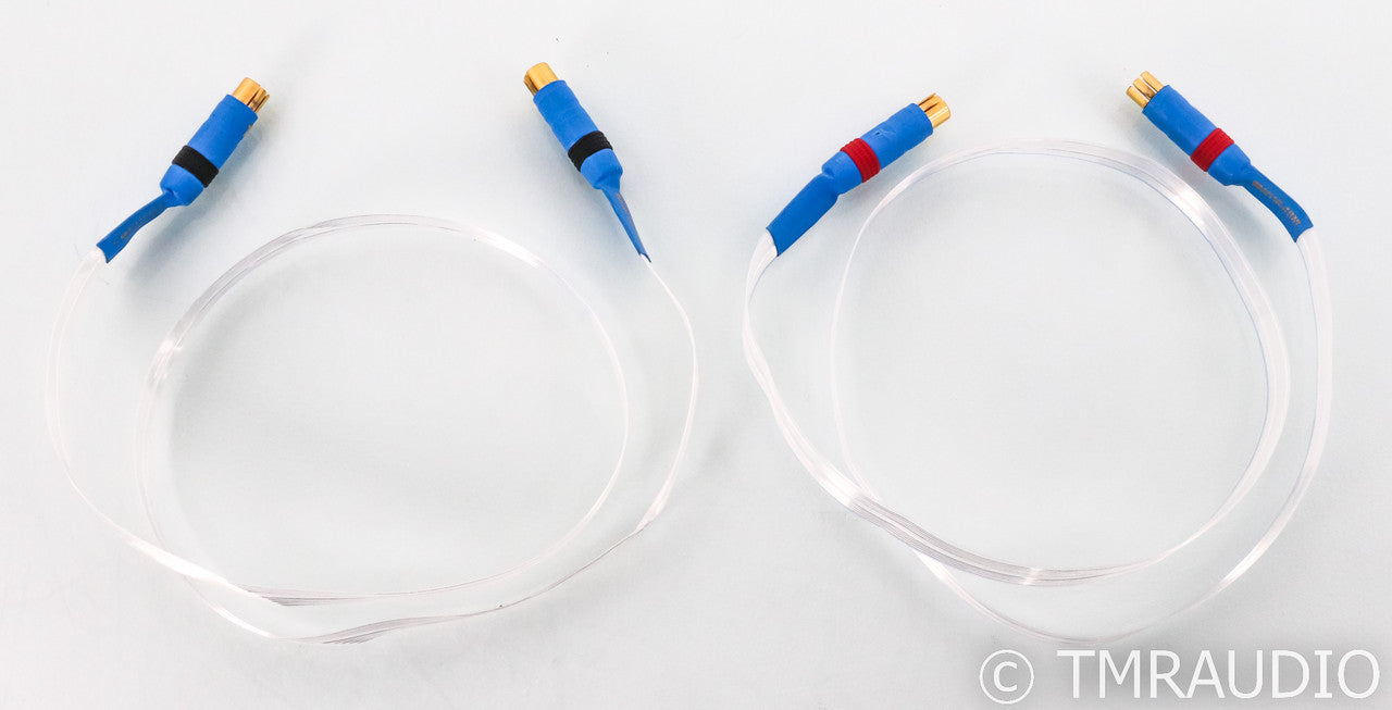 Nordost Blue Heaven FlatLine RCA Cables; 1m Pair Interconnects