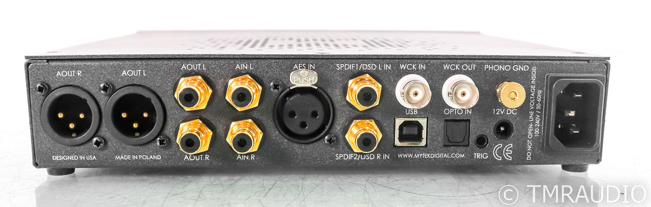 Mytek Booklyn DAC+ D/A Converter; Silver; DAC +; Apple Remote
