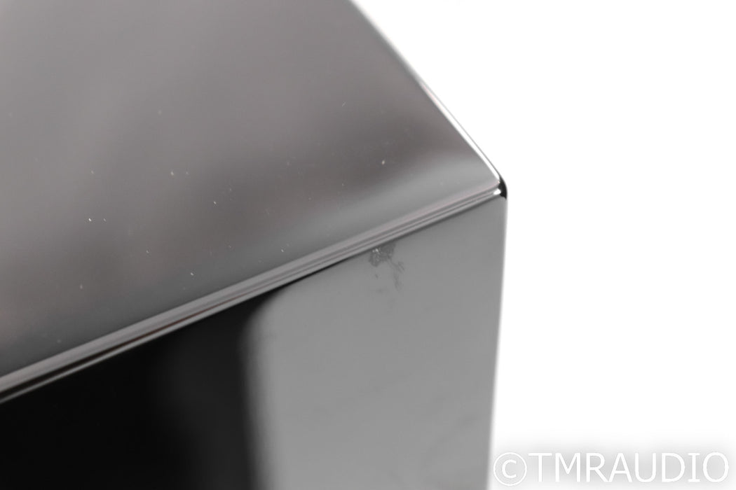 KEF R5 Floorstanding Speakers; R-5; Gloss Black Pair