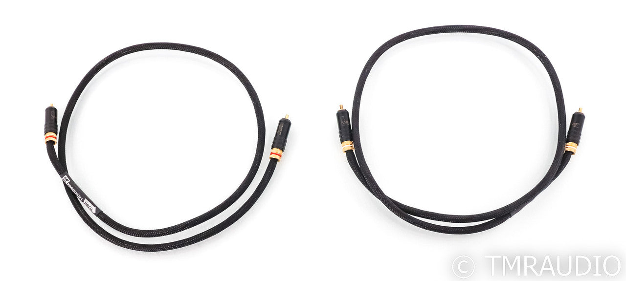 Kimber Kable Hero RCA Cables; 1m Pair Interconnects; WBT-0144