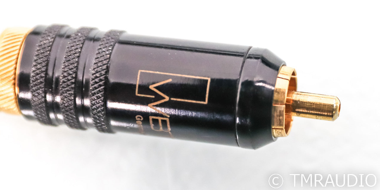 Kimber Kable Hero RCA Cables; 1m Pair Interconnects; WBT-0144