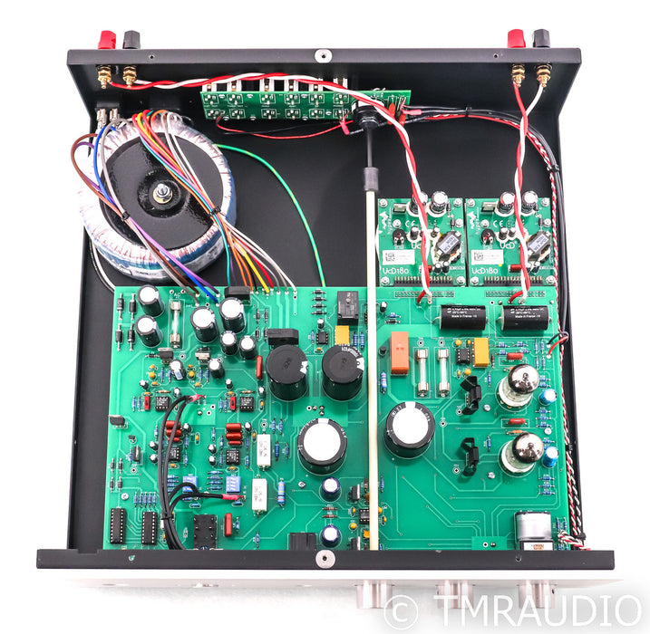 Rogue Audio Sphinx V3 Stereo Tube Hybrid Integrated Amplifier; Silver; Remote; MM / MC Phono