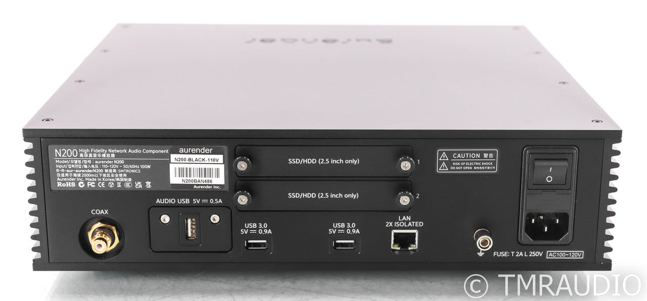 Aurender N200 Network Server / Streamer; Black