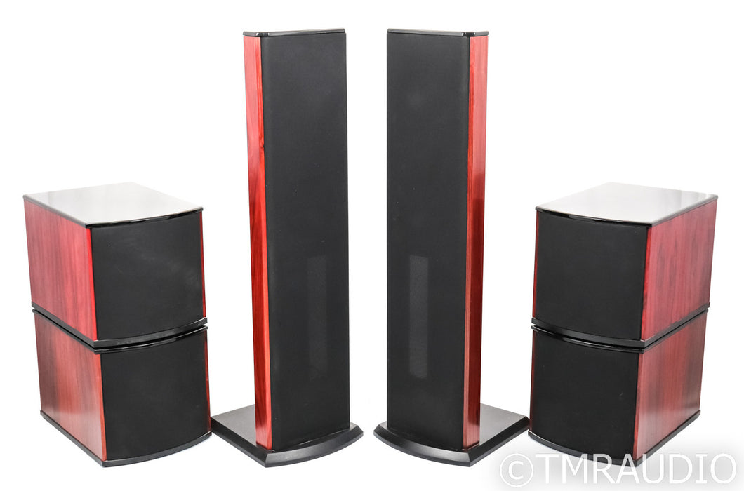 Audio Artistry Dvorak Signature Floorstanding Speakers / Subs; Rosewood w/ EQ