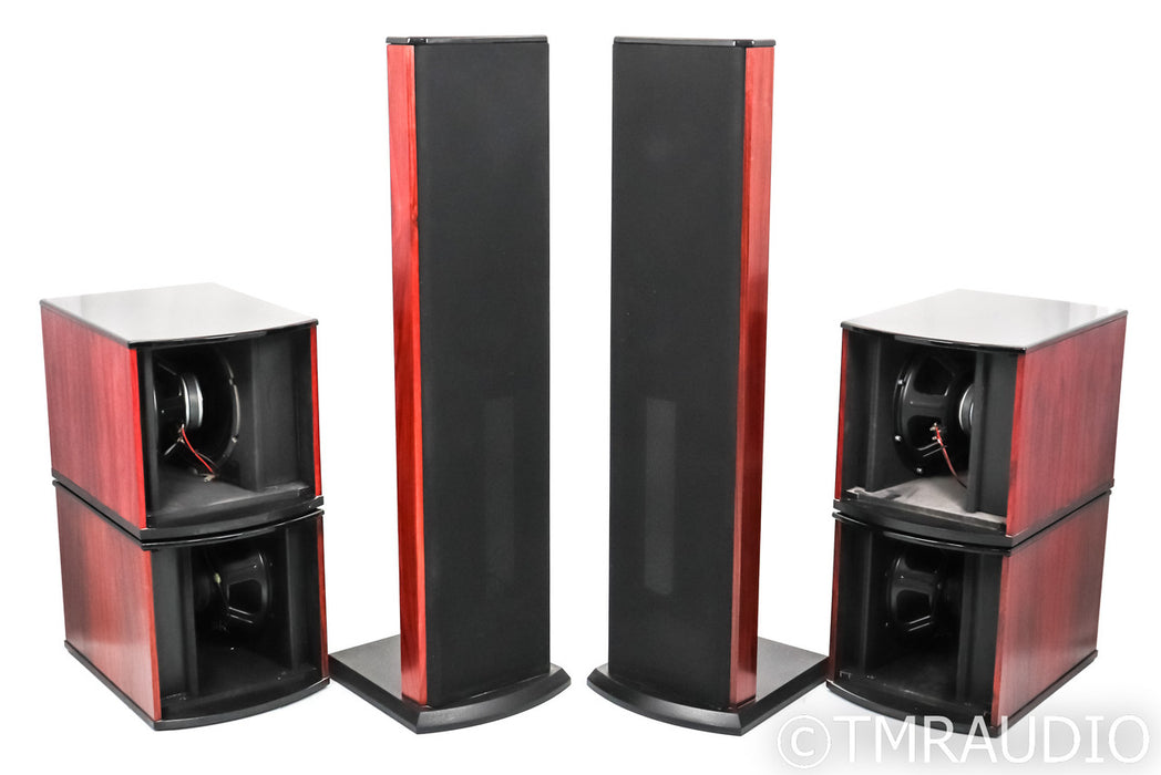Audio Artistry Dvorak Signature Floorstanding Speakers / Subs; Rosewood w/ EQ