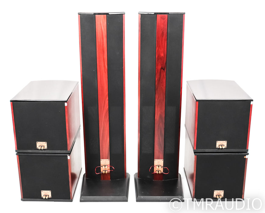 Audio Artistry Dvorak Signature Floorstanding Speakers / Subs; Rosewood w/ EQ
