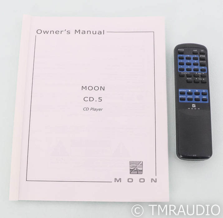 Simaudio Moon CD.5 CD Player; Remote