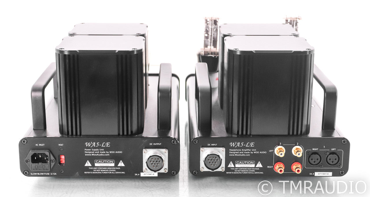 Woo Audio WA5-LE Tube Headphone Amplifier; Black; WA5LE; 2nd Generation