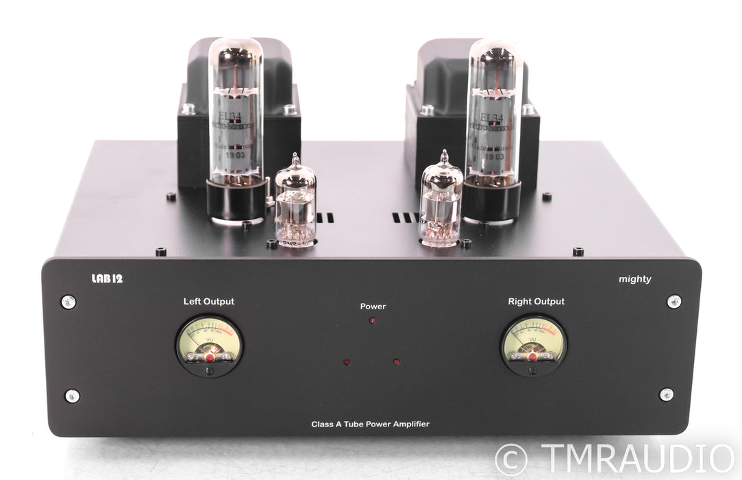 Lab12 Mighty Stereo Tube Power Amplifier; Black (Open Box)