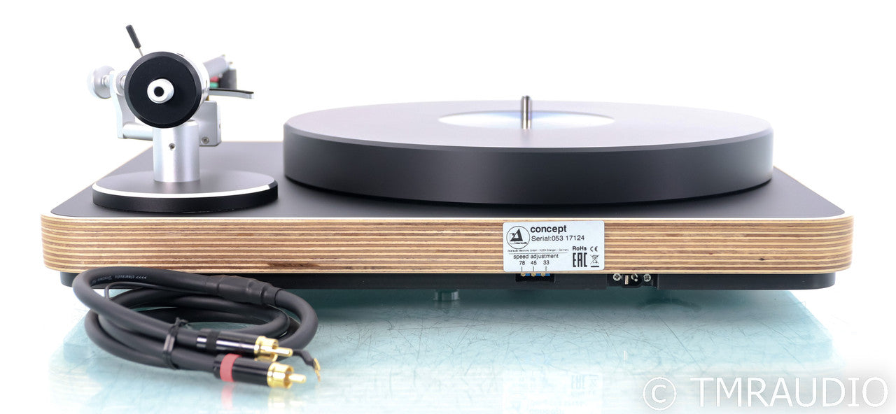 ClearAudio Concept Turntable; Satisfy Tonearm; Maestro v2 MM Cartridge; Wood